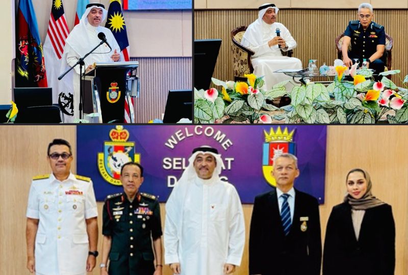 Bahrain News: Ambassador to Malaysia delivers lecture at Malaysia's National Resilience College